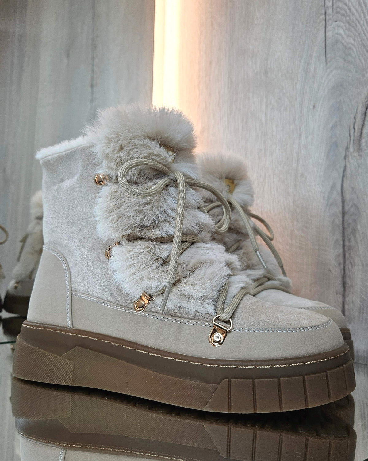 United Queens Cozy Glam – Winter-Stiefeletten