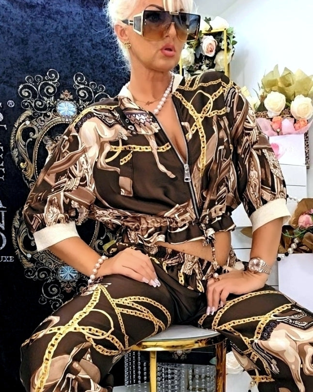 Extravagante Satinjacke – Ansicht 2 | United Queens