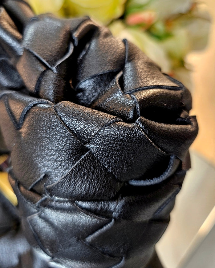Gewebte Ledertasche