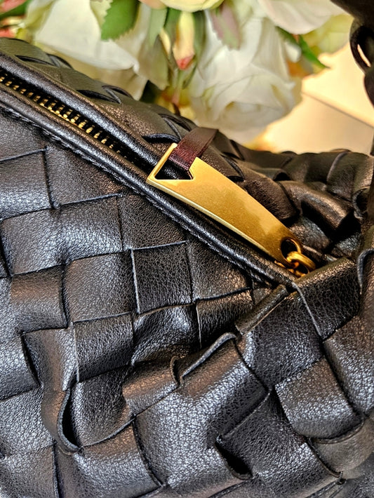 Gewebte Ledertasche