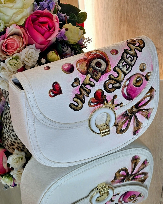 Bemalte Tasche Designer-Unikat – Ansicht 4 | United Queens