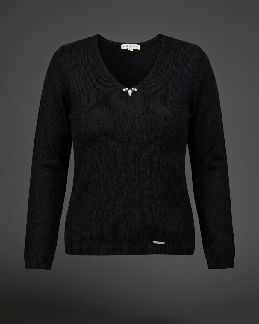Pullover mit Swarovski Elements