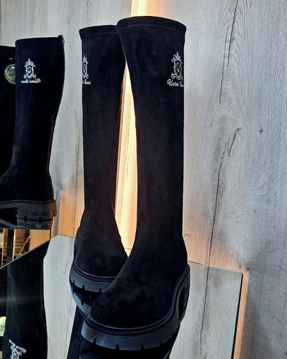 United Queens Royal Velvet – Exklusive Samtstiefel