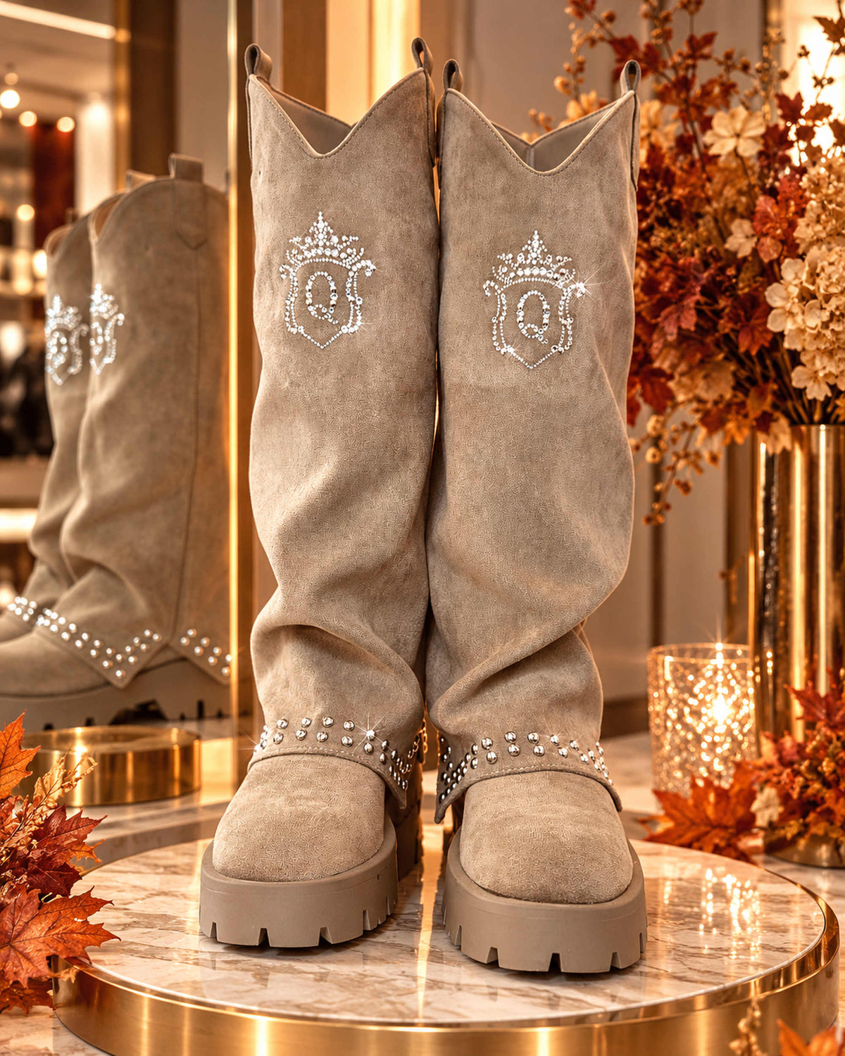 Beige Stiefel [AI]