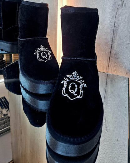 United Queens Royal Snow – Lammfell-Boots