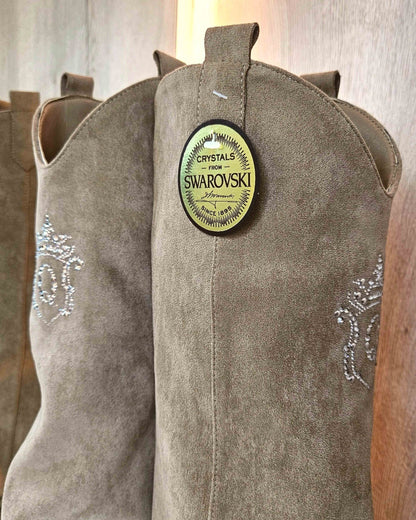 United Queens Royal Glam – Samtstiefel
