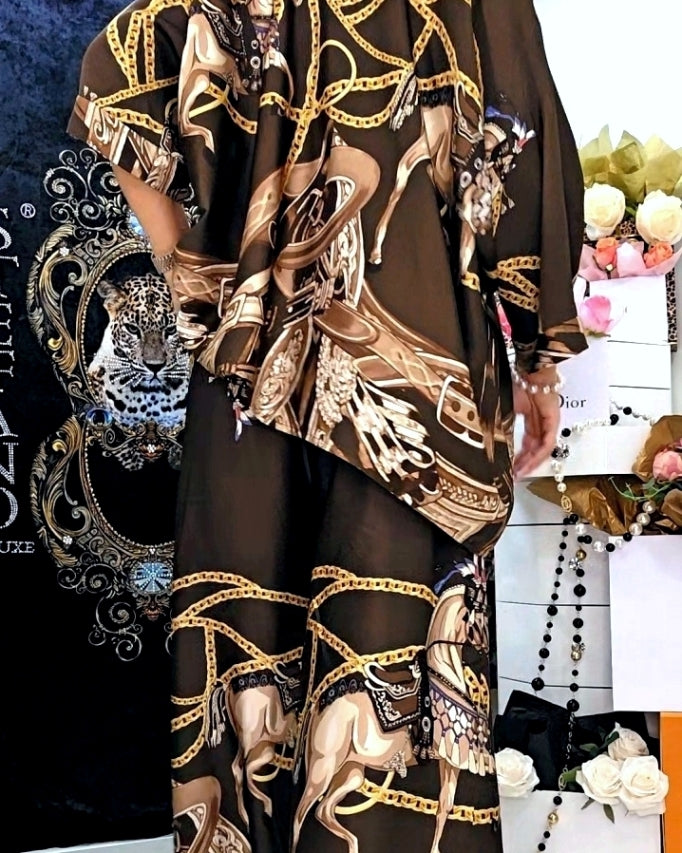Extravagante Satin Tshirt – Ansicht 6 | United Queens