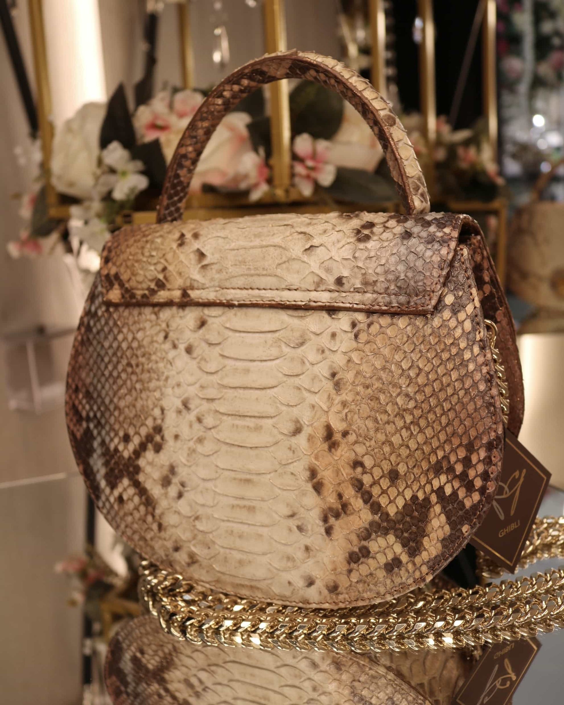 Ghibli Python-Tasche Designer-Unikat – Ansicht 2 | United Queens