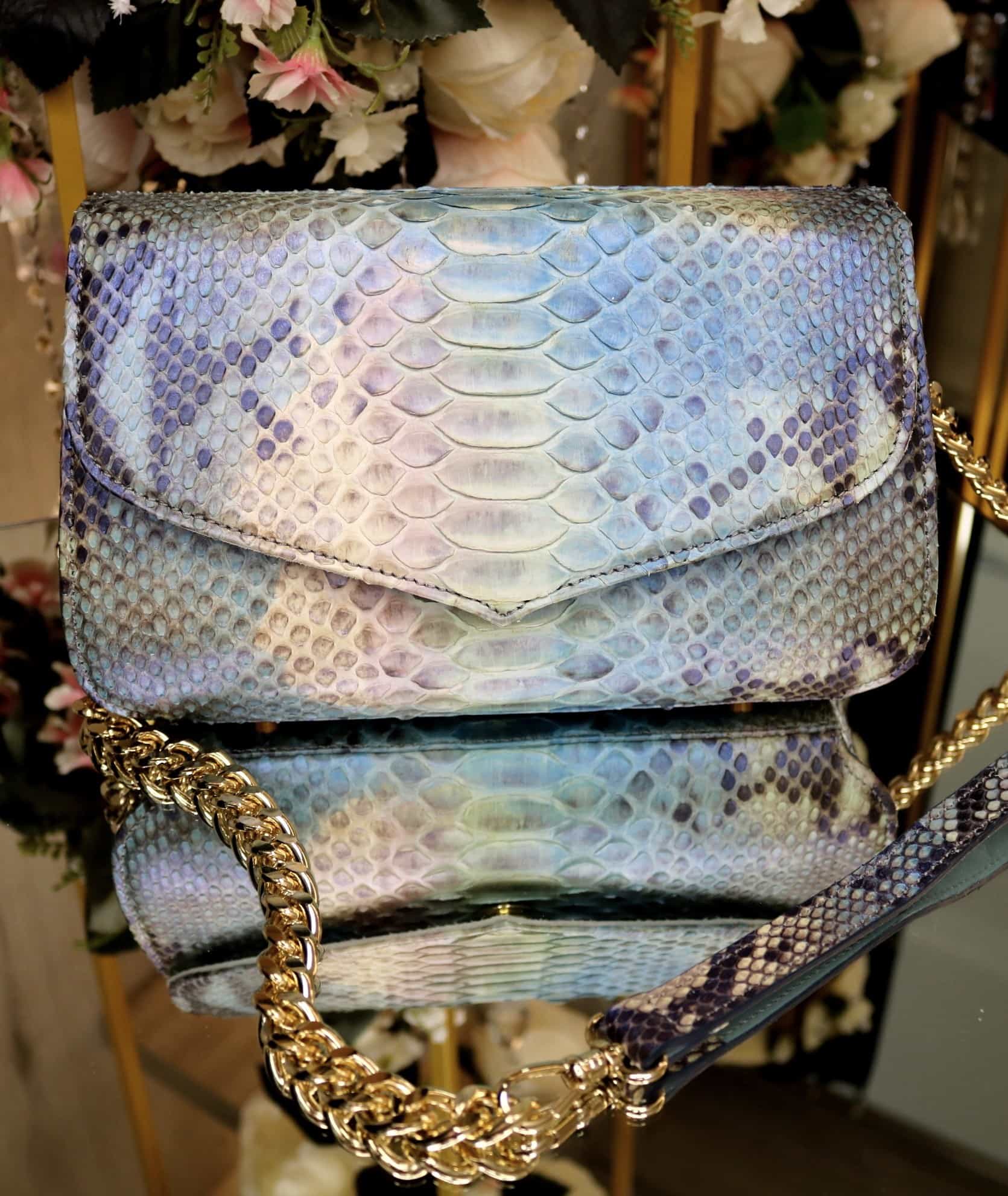 Ghibli Python-Ledertasche Unikat – Ansicht 2 | United Queens