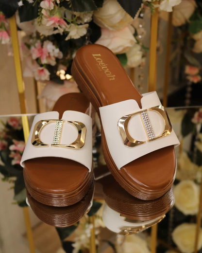 Fashion-Slippers mit Kristallen – Ansicht 3 | United Queens