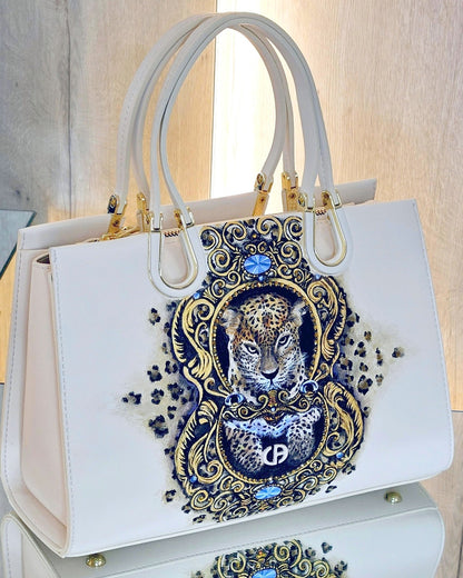 Bemalte Tasche Leomotiv – Ansicht 2 | United Queens