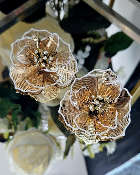 Blumen Ohrringe, federleicht – Ansicht 4 | United Queens