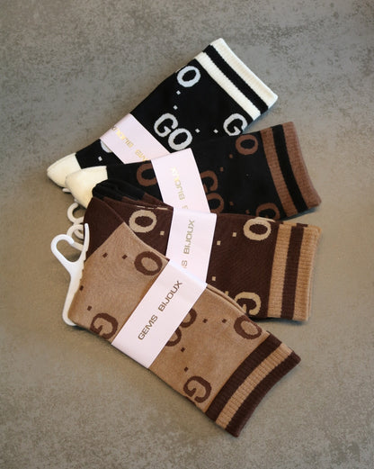 Socken Camel & Braun-Töne | United Queens
