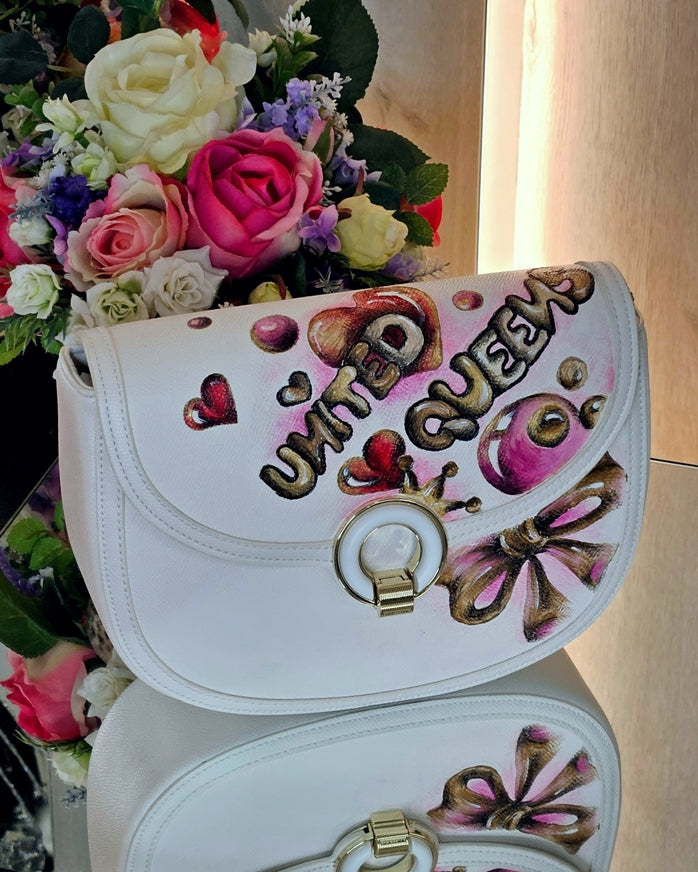 Bemalte Tasche Designer-Unikat | United Queens