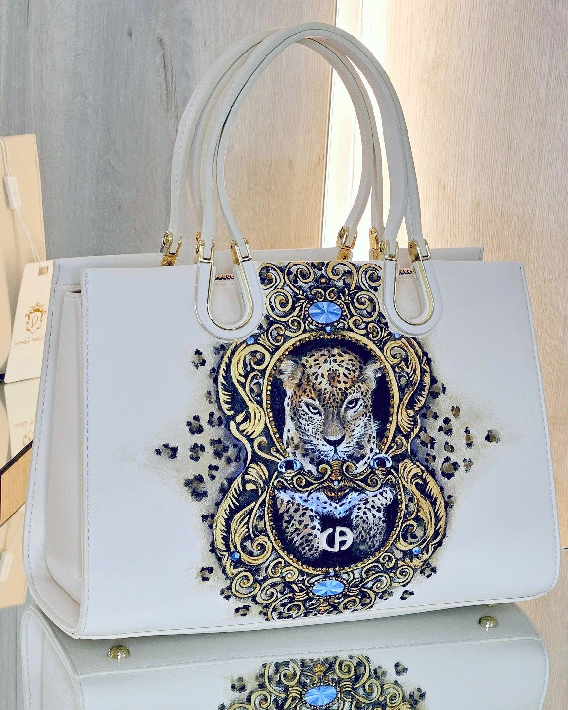 Bemalte Tasche Leomotiv | United Queens