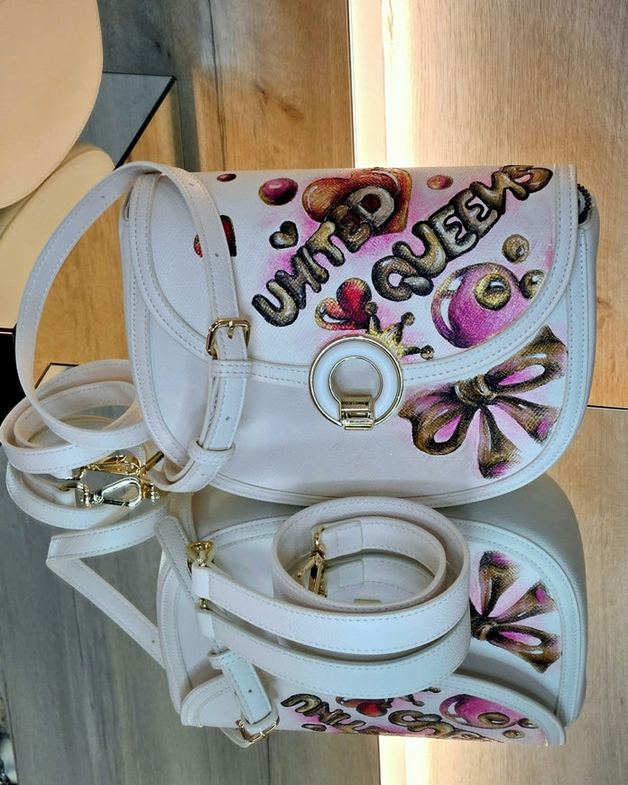 Bemalte Tasche Designer-Unikat – Ansicht 5 | United Queens