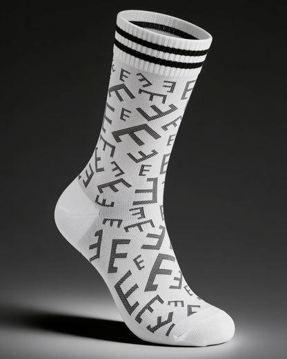 Feminin Weiße Farbe Socken [AI]