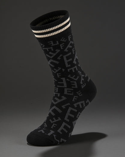 Feminin Schwarze Socken [AI]
