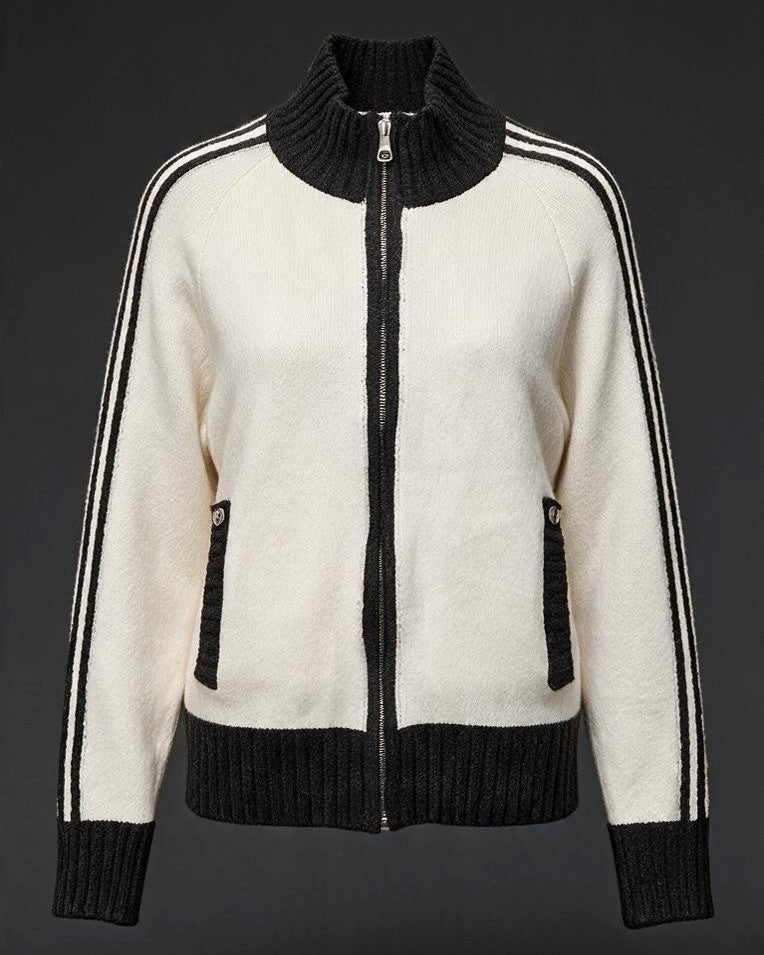 Creme Farbe Jacke [AI]