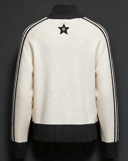 Creme Farbe Jacke [AI]