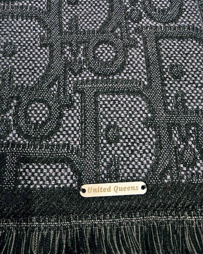 United Queens Signature Schal – Navy Blue