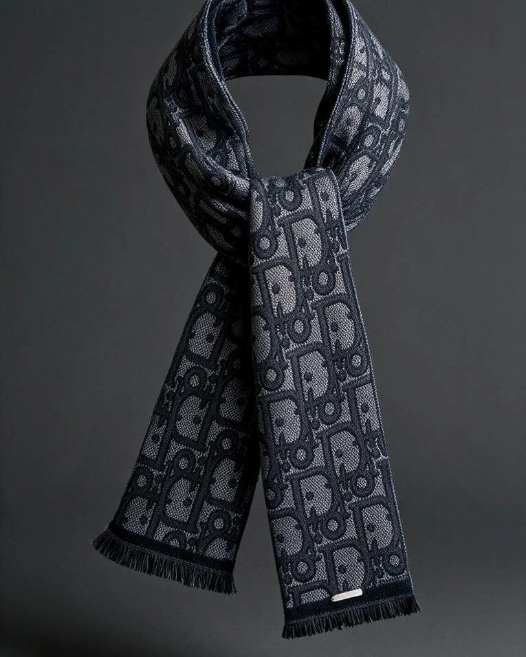 United Queens Signature Schal – Navy Blue