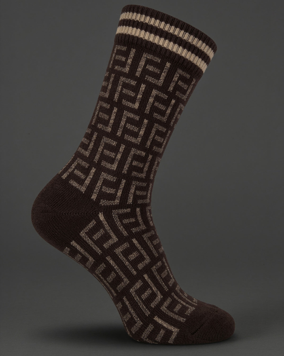 Fashion Socken im Braun [AI]