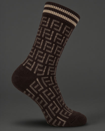 Fashion Socken im Braun [AI]