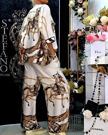 Extravagante Satin Tshirt