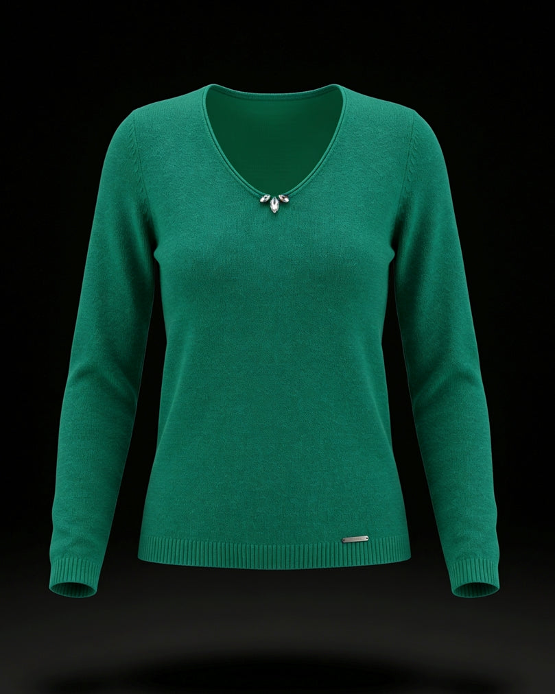 Pullover mit Swarovski Elements
