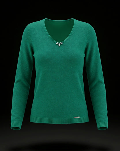 Pullover mit Swarovski Elements