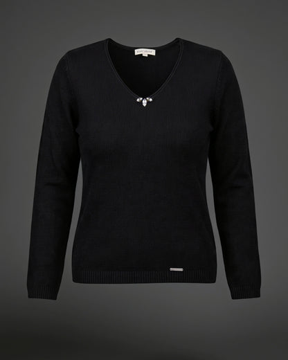 Pullover mit Swarovski Elements